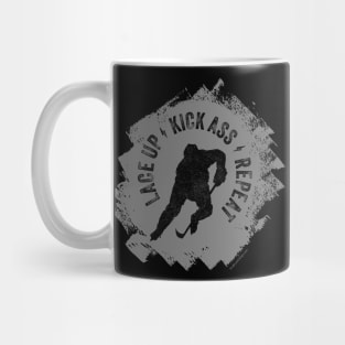 Lace Up. Repeat. (Hockey) Mug